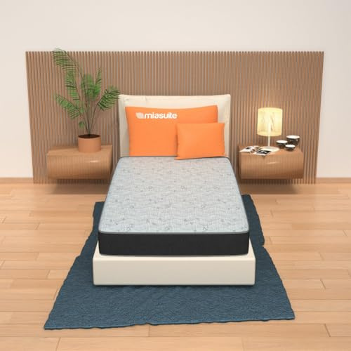 MiaSuite Materasso singolo su misura 75x180 alto 13 cm in waterfoam pieghevole per brandina modello summit