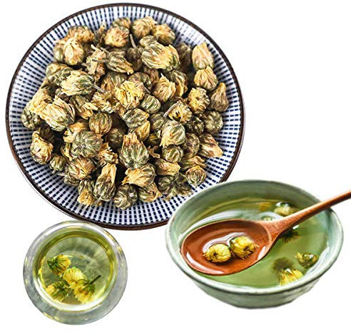 Tisane chinoise Thé de chrysanthème sauvage Nouveau thé parfumé Thé vert Soins de santé Fleurs thé Top-Grade Healthy Green Food (250)