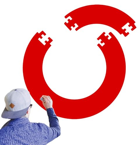 EVDZNA Dart Catchring Surround, anello di raccolta per freccette, 5 pezzi, anello di protezione del bersaglio, bordo per freccette, anello di protezione Eva Dart Board rimovibile, facile da imballare