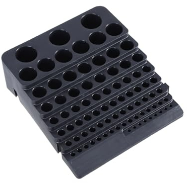 Milling Cutter Drill Finishing Holder Organizers for Case for Storing Reamers/Taps/Punching Needle Woodworking/Cook Use Tool Organizers