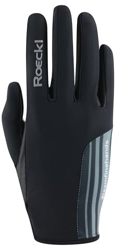 Roeckl Sports Reithandschuh MESSARA, Turnier Sommer Handschuh, Schwarz 7