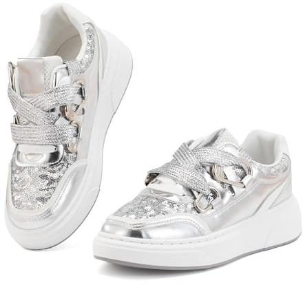 JOMIX Sneakers Donna Scarpe Casual Comodo con Laccio Antiscivolo Scarpe da Ginnastica per all’Aperto