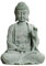 KARLOR Buddha Statue Garten, Buddha Figuren Stein Klein Buddha Figur Meditation Garten Deko Landschaftsgestaltung Aquarien Dekoration Innen Außen Zen-Raumdekorationen(Furchtloser Buddha)