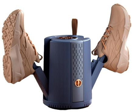 Désodorisant électrique pour chaussures – Chauffe-bottes et sèche-linge | 3 réglages de température avec minuterie intelligente pour bottes, baskets, chaussures plates et chaussures