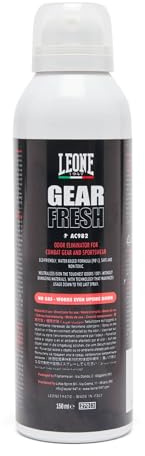 LEONE 1947 Gear Fresh AC982 – Spray Eliminatore di Odori Ecologico per Attrezzature da Combattimento e Abbigliamento Sportivo – Formula Water-Based, No Gas, Sicuro e Non Tossico -