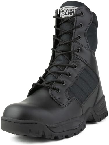 Savage Island Táctica Botas con Cremallera Lateral