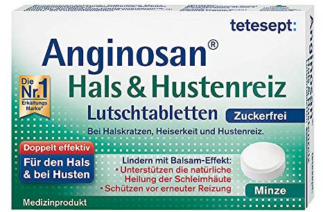 TETESEPT Anginosan Hals & Hustenreiz Lutschtabl.