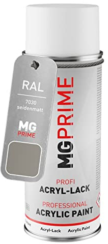 MG PRIME RAL 7030 Steingrau/Stone grey Spraydose 400 ml seidenmatt schnelltrocknend