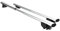 Thunder Carrier Roof Rack Cross Bars Telescopic, Fits 85 to 120 cm Width of 2 Flush or Raised Rails to Car Roof, Universal Roof Rack Roof Rails 2-pieces…