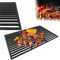 YRHome 60 X 40 cm Gusseisen Grillrost Emailliert Grillgitter Gussrost Grillaufsatz Grill Zubehör Grillplatten für BBQ, Gasgrill, Holzkohlegrill