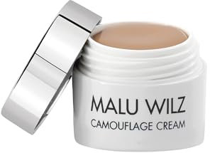 Malu Wilz Camouflage Cream Nr. 04 Dark Sand Dress 5g I Camouflage Make up stark deckend I Wasserfeste Concealer Creme für jeden Hauttyp I Zum Abdecken von Tattoos und Hautanomalien