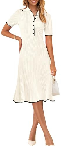 MEROKEETY Casual Summer Bodycon Dresses Suave Mujer