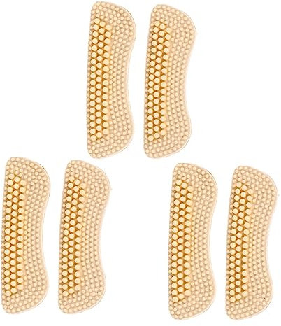 COLLBATH Silikon-fersengriffe 4d-design Fersenkissen Einlagen Fußabsatzpflegeschutz Kein Reißen Schutz Vor Blasen