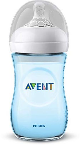 Philips Avent SCF035 / 17 Natural Baby Bottle 260ml Blue 1 Month and +