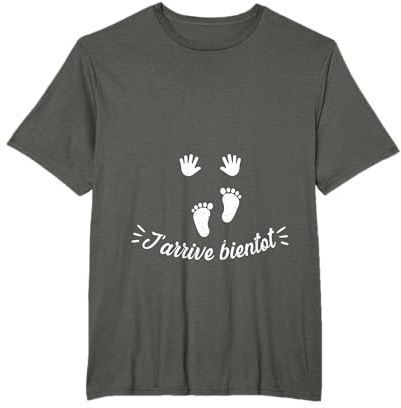 J'arrive bientôt,Future Maman Annonce Grossesse T-Shirt