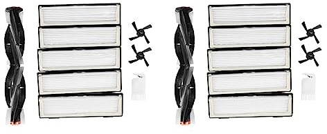 GORMEL Hepa-Filter Seitenbürste kompatibel for Neato Botvac D3 D4 D5 D6 D7 D70 D75 D80 D85 Connected Botvac 75E 80 85 Bürsten Filter, 18 Stück