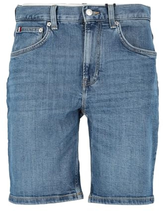 Tommy Hilfiger Herren-Shorts mit 5 Taschen, Denim (Creek Blue), 36W