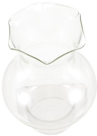 VILLFUL Oil Lamp Shades Clear Oil Lamp Glass Shade for 3cm Diameter Replacement Chimney Kerosene Accessory