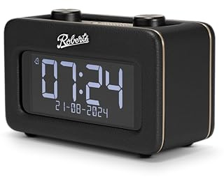 Revival Rest Retro Clock Radio Dab+/FM/Bluetooth Black