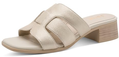 Jana dam Jana Softline Leather Mule Heel 8-27766-46Sandal med häl
