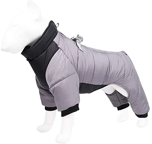 Abrigo de invierno para perros, para perros pequeños, medianos y grandes,, ropa impermeable francesa, cálida, a prueba de viento, traje de nieve para cachorros, atuendo, ropa de forro polar para