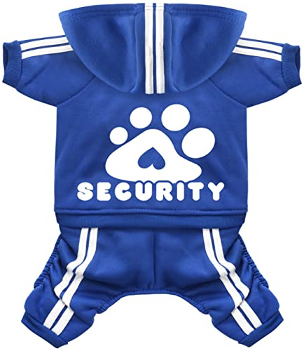 Dolahovy Sweat à Capuche pour Chien Vêtements pour Animaux de Compagnie Pulls pour Chiots Automne Wiver Polaire Chiens Veste Manteaux pour Chihuahua Teddy Petits Chiens Taille