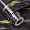 FunStick 90CM×5M Möbelfolie Marmor Folie Arbeitsplatte Küche Schwarz Hochglanz Selbstklebende Marmor Tapete Schwarz Gold Wandtapete Selbstklebend Küchenfolie Marmoroptik Klebefolie Küchenfronten