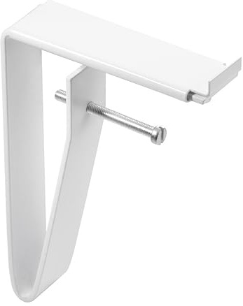 Merveille - Set med 2 universella MI 12/22-hållare för radiatorhylla - fäste utan borrning - för 12–22 cm bred radiatorhylla - tillverkad i Frankrike