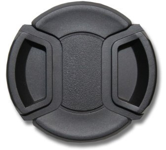 vhbw Tapa de Objetivo 77 mm Compatible con Tokina AT-X 11-16 mm 2.8 Pro DX V cámara - plástico Negro, con Mango Interior