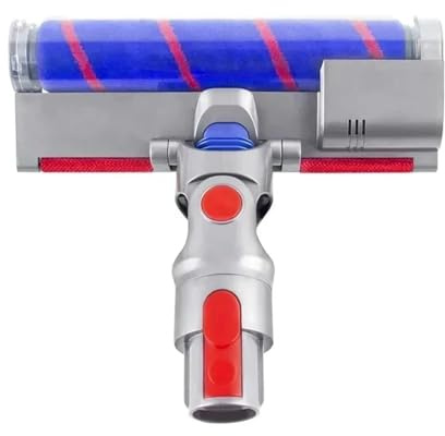 Cabezal De Succión Del Cepillo Principal Eléctrico For Suelos, Compatible Con Aspiradoras De Escoba Inalámbricas Dyson V7, V8, V10, V11, SV12 Y V15. Repuestos.