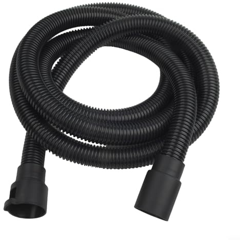 Manguera de repuesto para aspiradoras Karcher NT20 NT30 WD1 WD2 WD4 WD5 WD6, ABS con puños giratorios duales, color negro 2.863-305.0 (3.5 m)