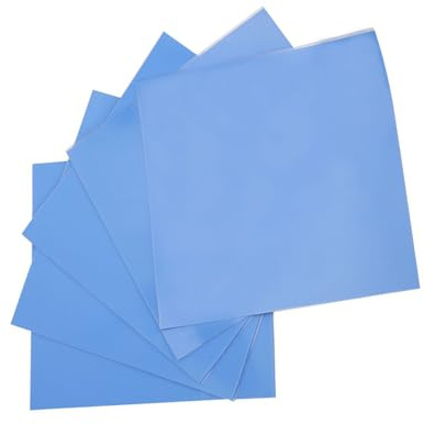Xiuganpo Almohadilla Térmica de Silicona de Alta Resistencia Al Calor 1,5 W/m-k para Puente Norte-sur 100x100x0,5 Mm Piezas para Aparatos de Suministro de Energía de Alta Potencia