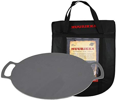MUURIKKA Original Grillpfanne, Schwarz 38cm