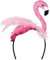 Boland 52565 - Serre-tête flamant rose, coiffe, peluche, tiare, costume, déguisement, fête de thème, carnaval