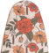 MinoCino Ironing Board Cover 125x45cm, Iron Board Cover with 6mm Thick Felt Padding, Tightening Drawstring, Hook and loop fasteners, Flowers Printed
