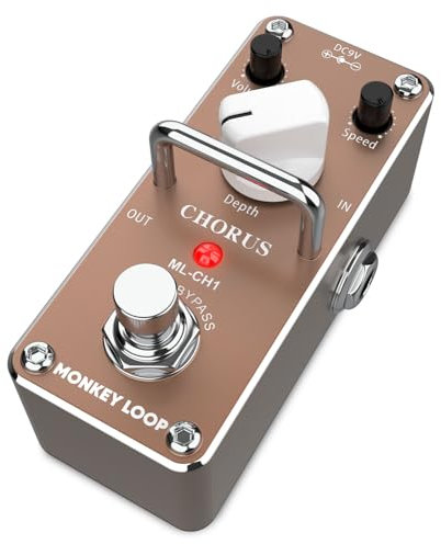 Monkey Loop ML-CH1 Pedal Efecto Chorus para Guitarra