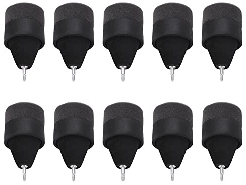EIMSOAH Foam Arrowhead for Archery, 10pcs Sponge Tip Arrows, Safe Impact Absorbing, for Outdoor CS Game