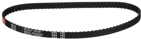 QUARKZMAN 180Xl 037 Cinghia Distribuzione a 90 Denti Cinghia Dentata in Gomma Nera, Larghezza 10mm, Passo 5,08mm, Parti Stampante 3D Parte Cinghia Dentata