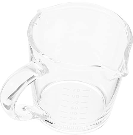 IMIKEYA Tazza Di Latte in Tazza Di Caffè Scala Dell'espresso Tazze Di Caffè in Tazze Di Misurazione Misurino Misurini Carini Tazzine Da Espresso Bicchiere