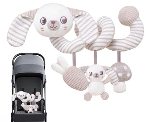 Genérico Juguetes Bebé Silla Coche - Juguetes Sensoriales para Bebés | Actividades De Aprendizaje con Animales Accesorios para Cochecito Viajes Largos Aventuras Al Aire Libre