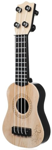 Toddmomy Kids Ukulele Toy 4-String Mini Ukulele Guitar Musical Instrument for Toddlers Educational Plaything for Early Music Learning 9.84 in