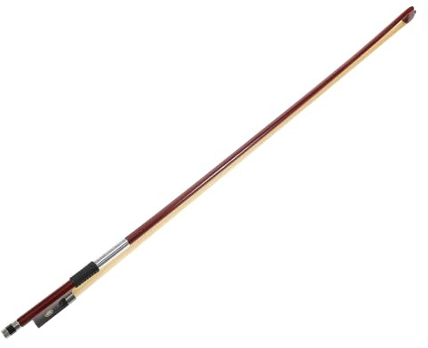 Ciieeo de Violín 1/2 de Media Talla con Nuez de Ébano y Ojos Parisinos Dobles Redondo de Sándalo para Práctica y Accesorios para Estudiantes Principiantes y Avanzados