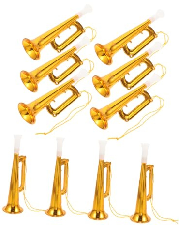TOYANDONA 15piezas Cuerno de Animadoras de Plástico Juguete Musical para Fiestas Infantiles Instrumentos de Banda para Musical Accesorios para Fiestas