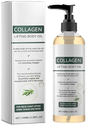 Olio Rassodante per il Corpo,100ML Olio Corpo Lifting Glow Essence, Non Untuoso e Ad Assorbimento Rapido - Olio Corpo per Donne | Trattamento Beauty Modellante per Collo, Petto, Braccia e Cosce