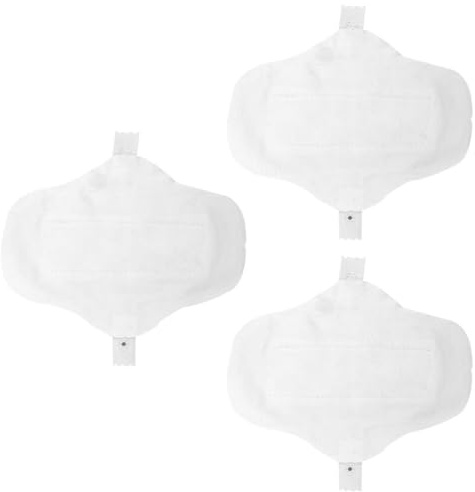jojofuny Protectores Diarios de Tela 3 Unidades 18cm Algodón Natural Degradable Alas para Mujer Uso Menstrual Reutilizable y Transpirable