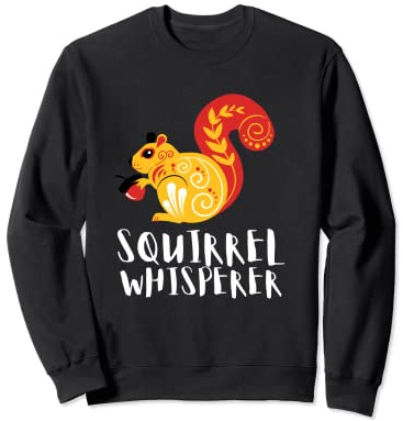 Squirrel Feeder Bird Watching Wildlife Scout Sweatshirt