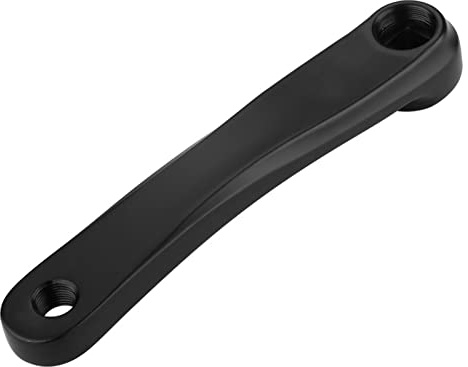 Fahrrad-Kurbelarm für Mountainbike, 170 mm, Aluminiumlegierung und Stahl, Linker Kurbelarm, Single-Speed-Kurbelgarnitur, Schwarz