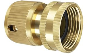 KETTOYA Accessori per Tubi da Giardino Connettore Rapido Femmina da 3/4 Pollici, Connettore per Idropulitrice, Raccordo in Lega per Tubo dell'Acqua