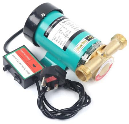 120W Pompe de surpression pour eau domestique Booster de pression d'eau Pompe de pression d'eau démarrage/arrêt automatique pompe de surpression automatique 50ft