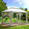 BRAST® Pavillon Easiness | 300x400x290cm | viele Modelle & Farben | TÜV geprüft | wasserabweisend | UV-Schutz | Beige